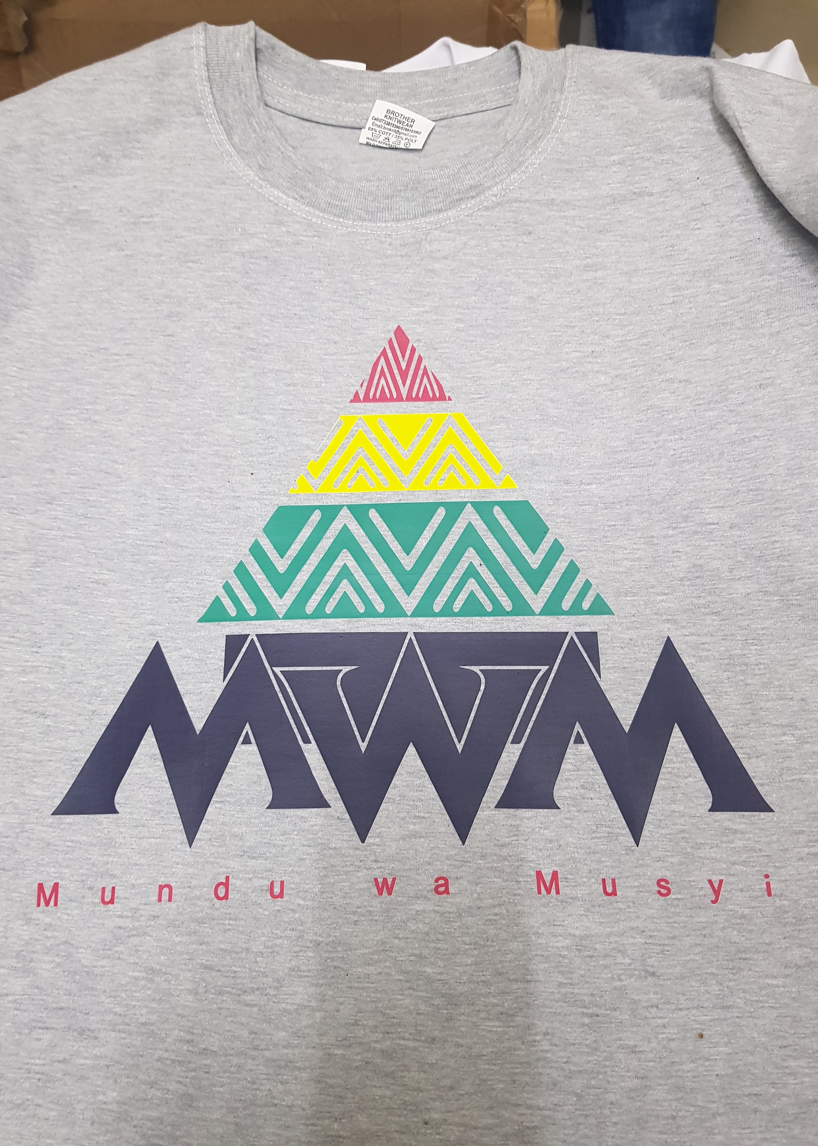 Mundu Wa Musyi Grey MWM Tee