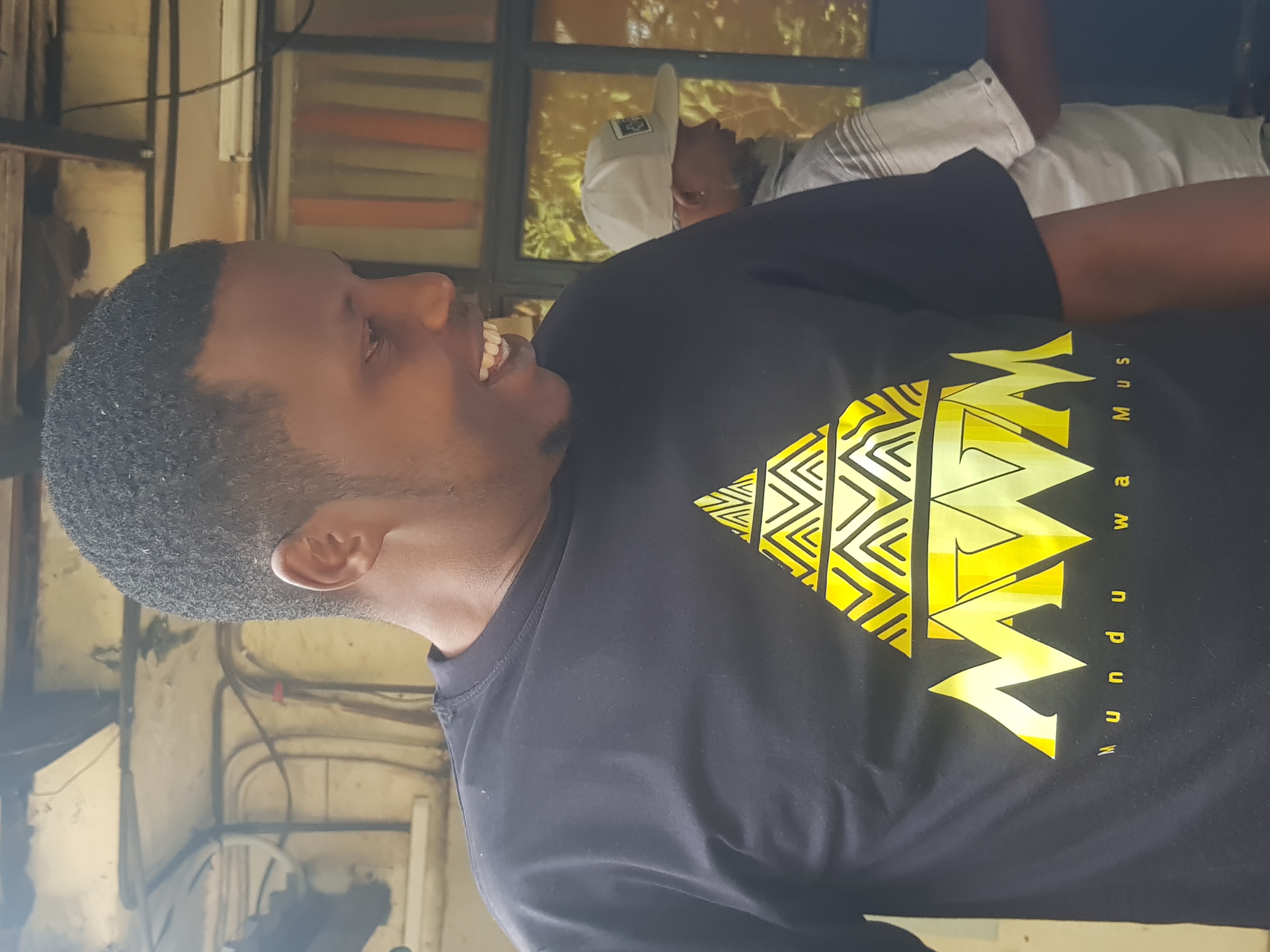 Mundu Wa Musyi Black MWM Gold Tee