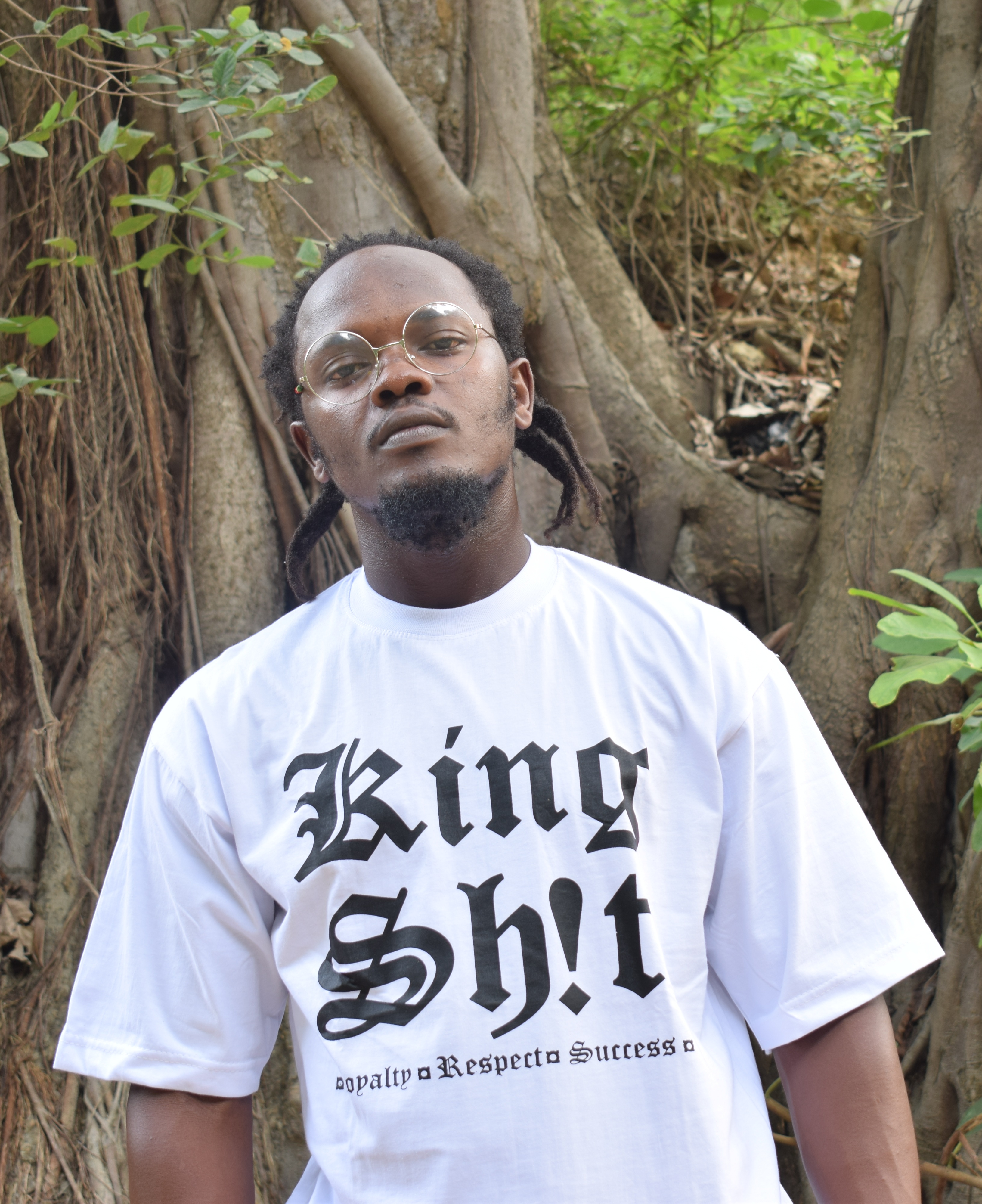 King Shit White Tee