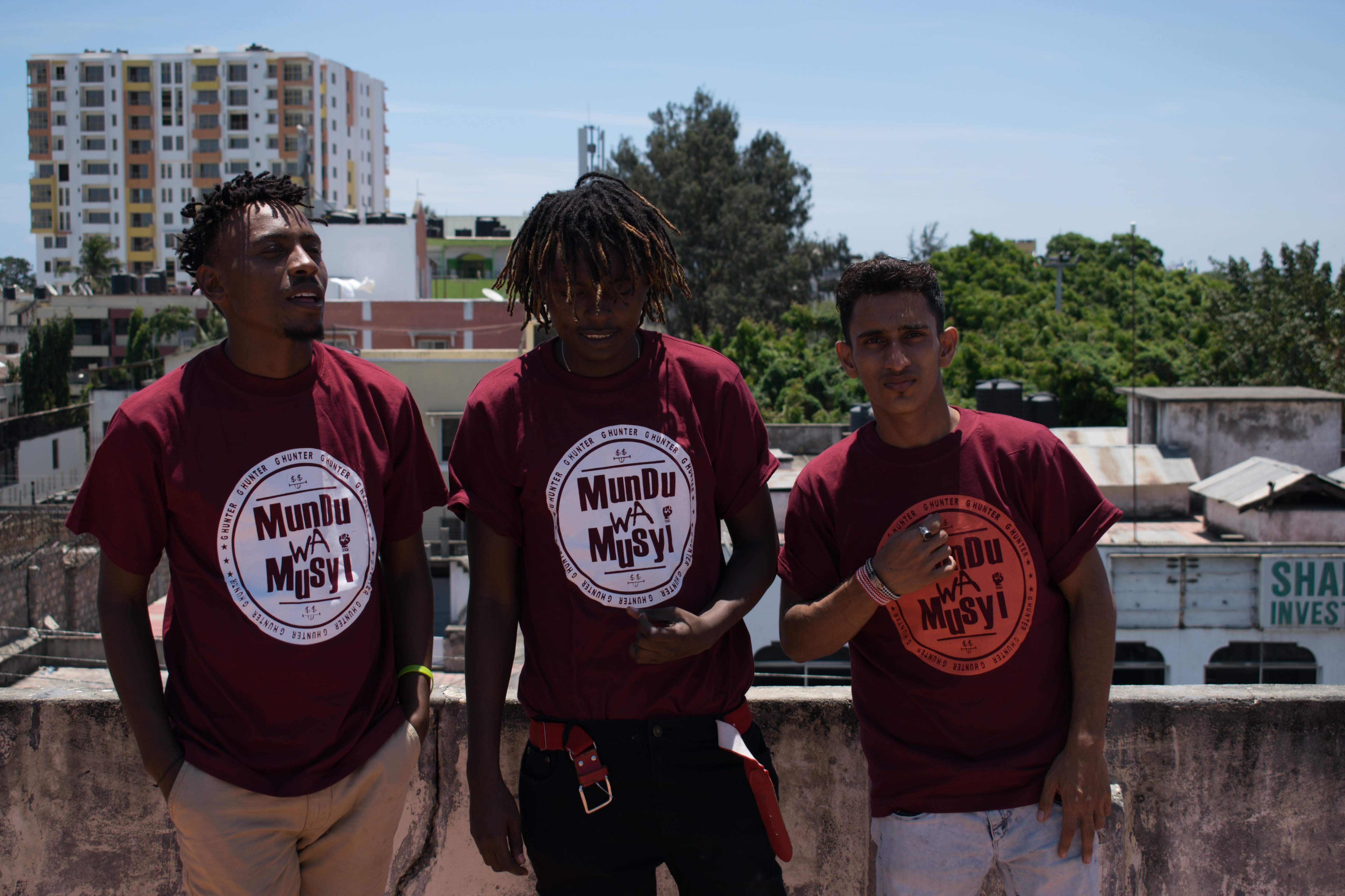 Mundu Wa Musyi Maroon Logo Tee